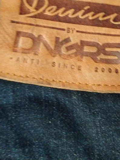 Dangerous DNGRS Jeans Herren Regular Fit W44 Blau Denim Streetwear 6