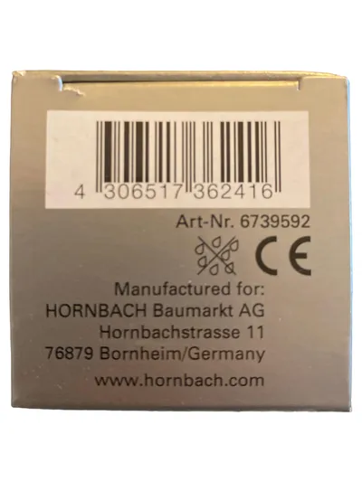 FLAIR 6739592 LED Leuchtmittel E27 2,7W 250lm 2700K Tropfenform Weiß