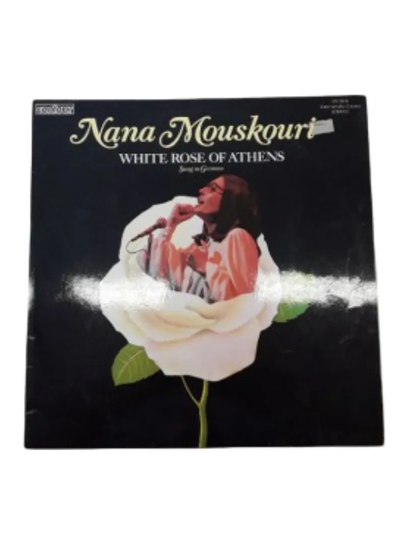 Nana Mouskouri White Rose of Athens Vinyl LP Sung in German Contour 1