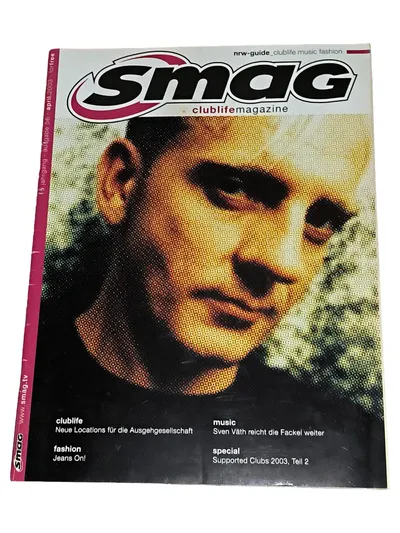 Smag Clublife Magazin 56 April 2003 Sven Väth Techno NRW