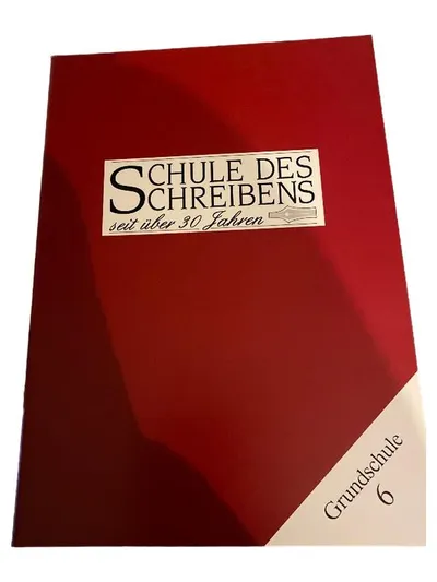 Schule des Schreibens Grundschule 6 Schreibübungen Arbeitsheft Deutsch