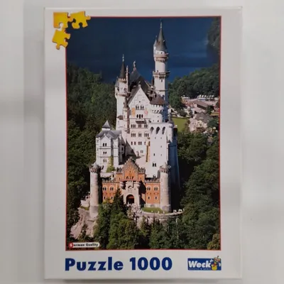 WECK Puzzle 1000 Teile Schloss Neuschwanstein Bayern Deutschland NEU