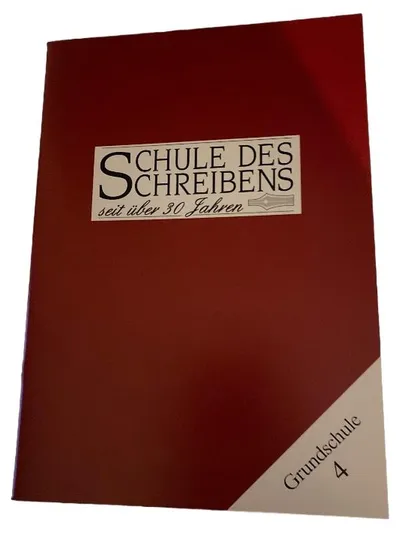 Schule des Schreibens Grundschule 4 Arbeitsheft Deutsch Schreiben lernen