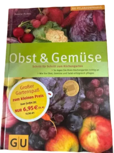 Obst & Gemüse Renate Hudak GU Pflanzenpraxis Küchengarten Ratgeber Buch