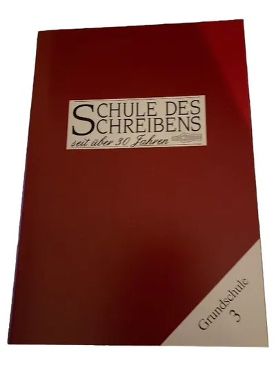 Schule des Schreibens Grundschule 3 Unterrichtsmaterial Schreiben lernen