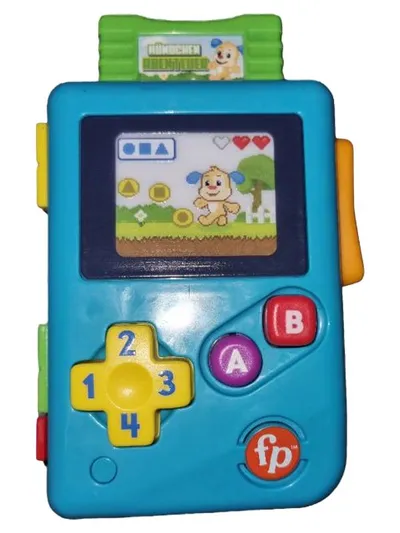 Fisher-Price Lernspielzeug Handheld Spielkonsole Hündchen Abenteuer Baby