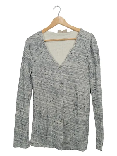 ZARA Trafaluc Damen Strickjacke Gr. S grau meliert Cardigan