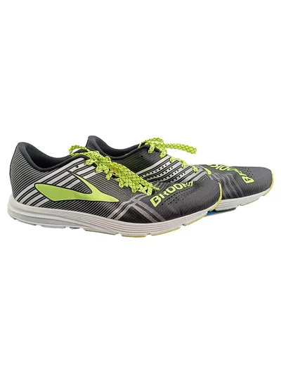 Brooks Hyperion Herren Laufschuhe Sportschuhe Grau Gr. 44 Schnürung