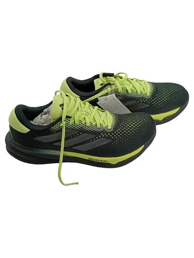 adidas Supernova Stride 2 Herren Laufschuhe Gr. 44 Schwarz Neongelb NEU