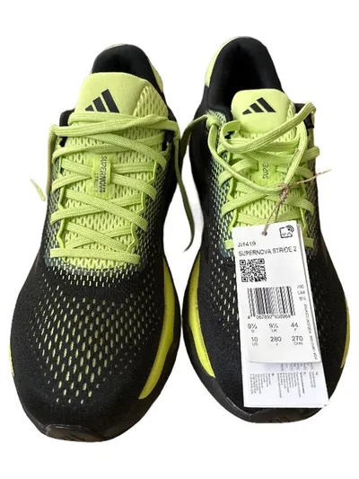 adidas Supernova Stride 2 Herren Laufschuhe Gr. 44 Schwarz Neongelb NEU