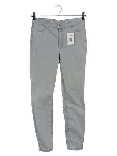Calzedonia Skinny Jeans Damen Stretch Hose Grau W31 L28 Gr. 40