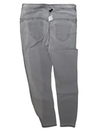 Calzedonia Skinny Jeans Damen Stretch Hose Grau W31 L28 Gr. 40 2