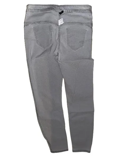 Calzedonia Skinny Jeans Damen Stretch Hose Grau W31 L28 Gr. 40
