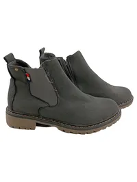 Ambellis Chelsea Boots Damen Stiefelette Grau Gr. 36 Reißverschluss 1