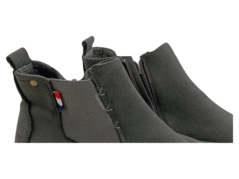 Ambellis Chelsea Boots Damen Stiefelette Grau Gr. 36 Reißverschluss 3