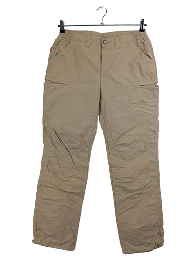 VAUDE Herren Cargohose Outdoorhose Wanderhose Beige Gr. 48 M