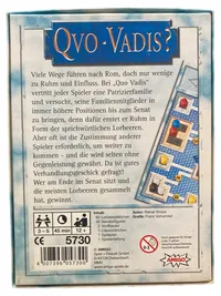 AMIGO Quo Vadis? Brettspiel Antikes Rom Verhandlungsspiel Strategie 2