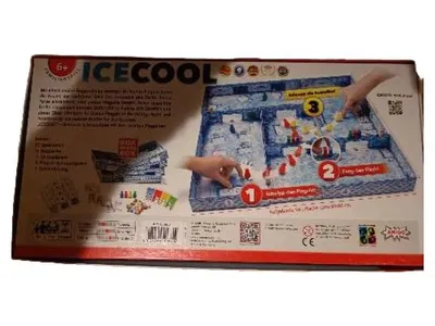 ICECOOL Brettspiel Brian Gomez AMIGO 3D Spielplan Familienspiel ab 6 Jahre