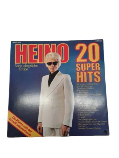 Heino 20 Super Hits Seine allergrößten Erfolge Vinyl LP Schlager