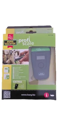 BURG-WÄCHTER DRY PS 7400 Hygrometer Feuchtigkeitsmesser Grau Praktisch 1