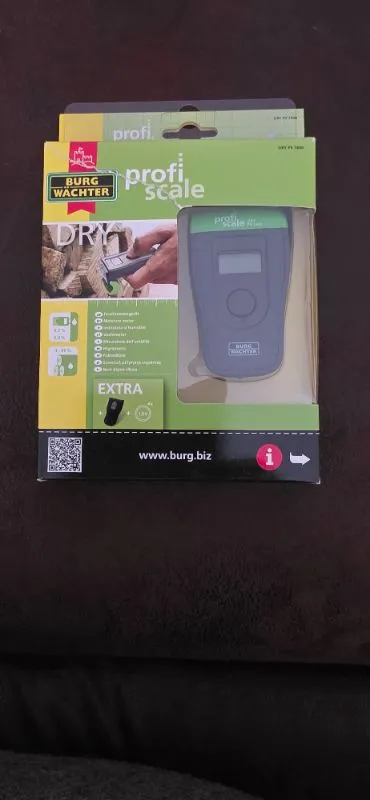 BURG-WÄCHTER DRY PS 7400 Hygrometer Feuchtigkeitsmesser Grau Praktisch 2
