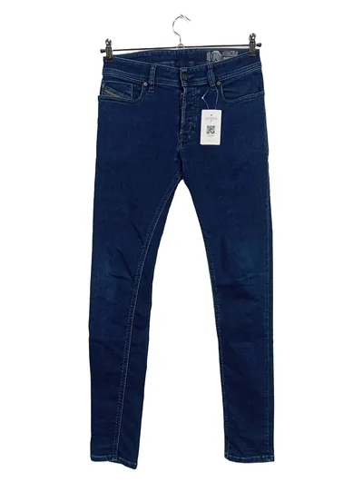 Diesel Sleenker Herren Jeans Slim Fit Blau W28 L34 Stretch Baumwolle
