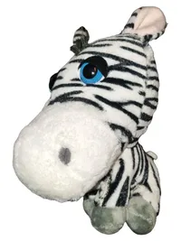 Big Headz Around the World Zebra Kuscheltier große Augen Plüschtier 1