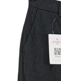 Cambio Stoffhose Damen Gr. 38 Grau Meliert Business Elegant 4