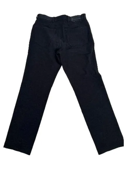 ALBERTO Herren Anzughose Schwarz Gr. 48 W32 Elegant Business 2