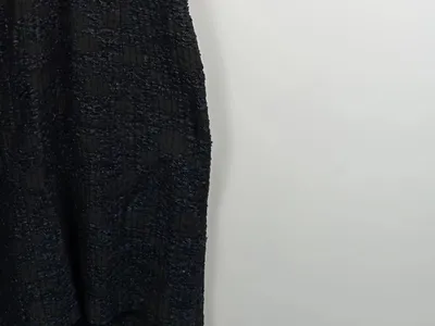 BIGIO Collection Damen Businesskleid Gr. 6 Schwarz Strukturiert Elegant