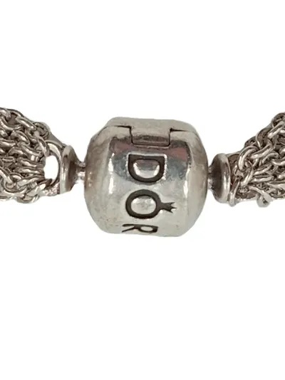 Pandora Multi-Strand Charm Bracelet 925 Silber Geometrisch 16cm Damen