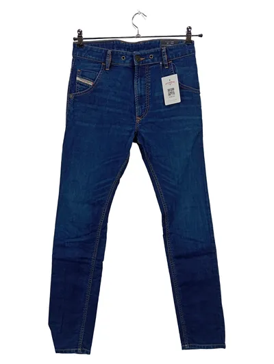 Diesel Krooley Jogg Jeans Herren Blau W28 L32 Straight Leg Casual Lyocell