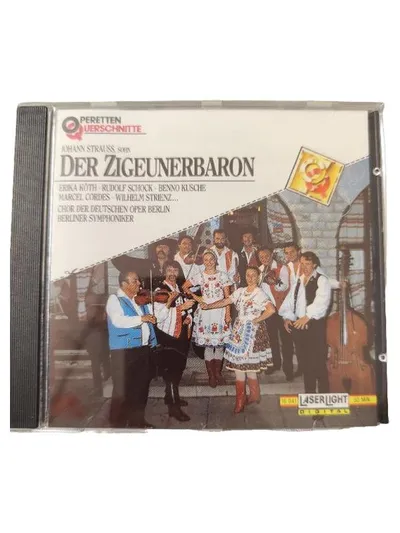 Der Zigeunerbaron Johann Strauss Sohn CD Operette Berliner Symphoniker