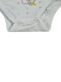 Disney Baby Body Langarm Gr. 50 Weiß Tiermotiv Baumwolle 3