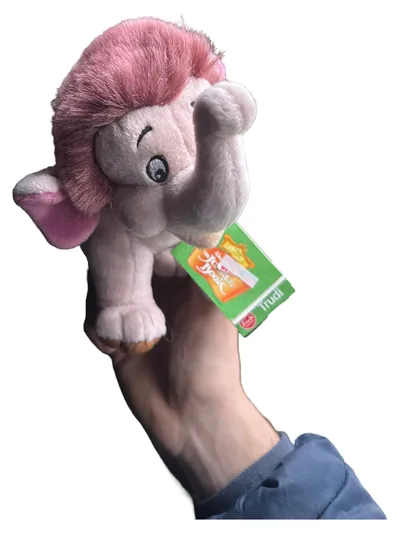 Trudi Plüschtier Elefant Rosa Jungle Book Kuscheltier 20cm NEU