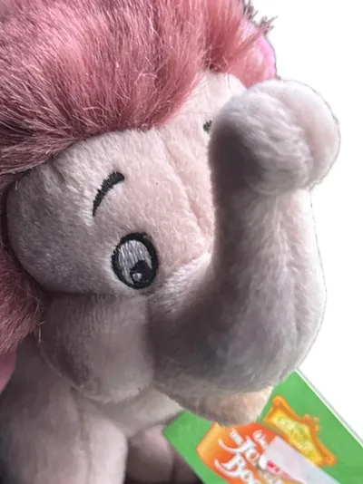 Trudi Plüschtier Elefant Rosa Jungle Book Kuscheltier 20cm NEU