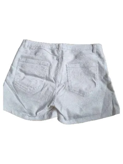 TOM&ROSE Damen Jeans Shorts Weiß Gr. 36 S Baumwolle Casual Freizeit