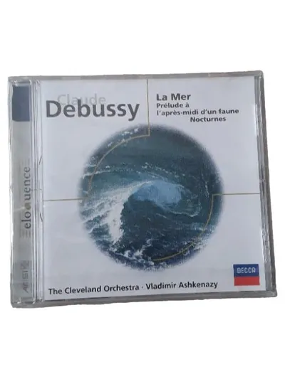 Debussy La Mer Prélude Nocturnes CD Cleveland Orchestra Ashkenazy Decca