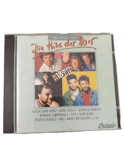 Die Hits der 80er CD3 1986-1989 18 Original Hits Schlager Sampler