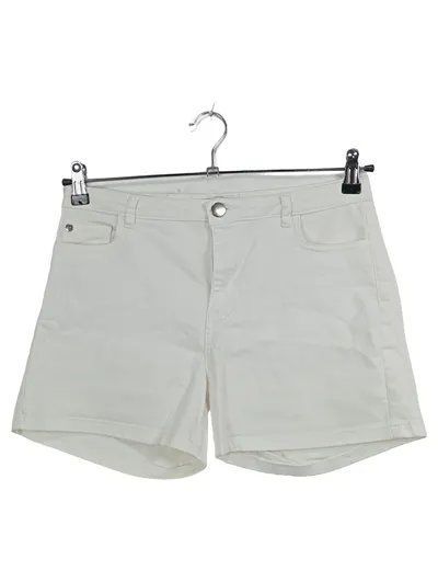 TOM&ROSE Jeans Shorts Damen Weiß Gr. 36 S Stretch Baumwolle Casual