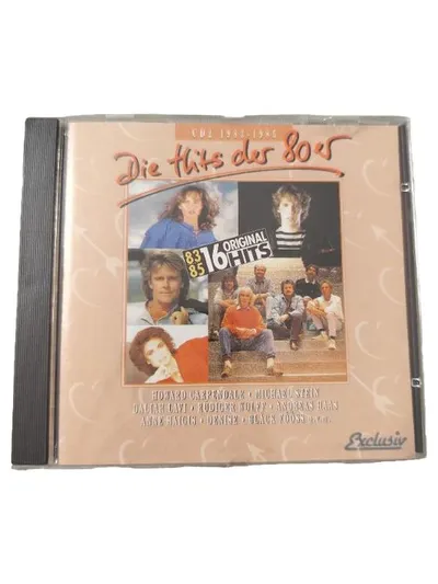 Die Hits der 80er CD2 1983-1985 16 Original Hits Sampler Schlager Pop