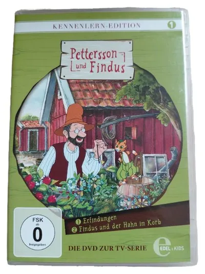Edel Kids Pettersson und Findus DVD Kinderserie 2 Episoden ab 2 Monate