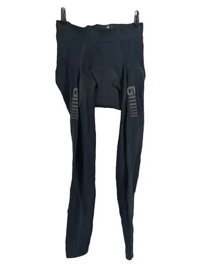 Alé Radhose Lang Herren Gr. M Schwarz Gepolstert Cycling Tights