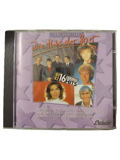 Exclusiv Hits der 80er CD 1980-1982 16 Original Schlager