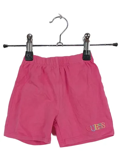 GUESS Kinder Shorts Pink Organic Cotton Gr. 80 12 Monate Logo