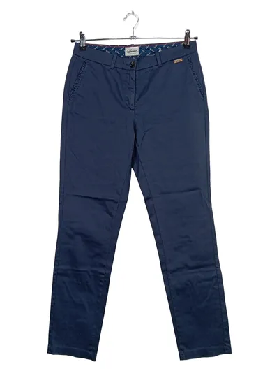 Luis Trenker Stoffhose Herren Gr. 42 Blau Baumwolle Chino
