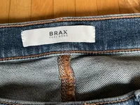 BRAX Damen Jeans Regular Fit Blau W26 L27 Stretch Baumwolle 3