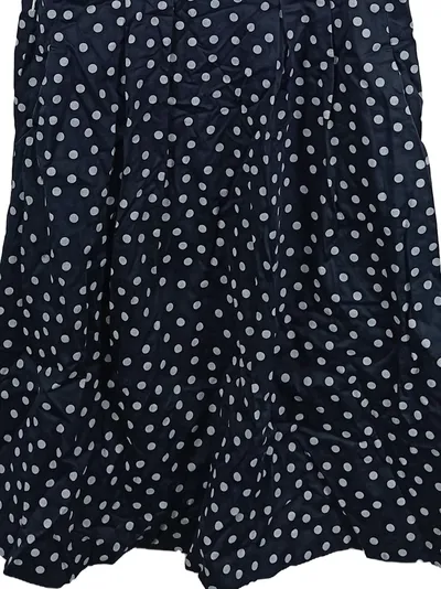 Daniel Hechter Trägerkleid Damen Cocktailkleid Gepunktet Mehrfarbig Gr. 38 M