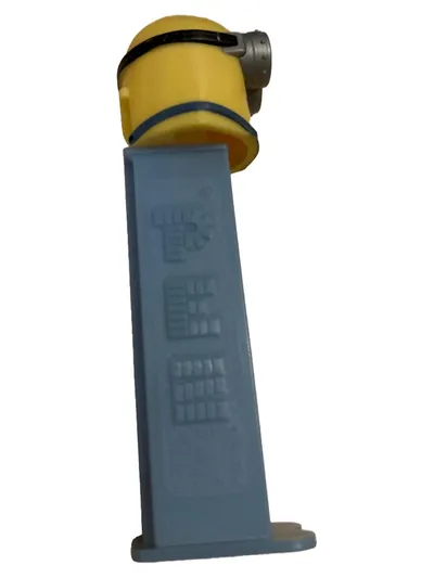 PEZ Spender Minion Charakter Sammlerstück Gelb Blau 11cm