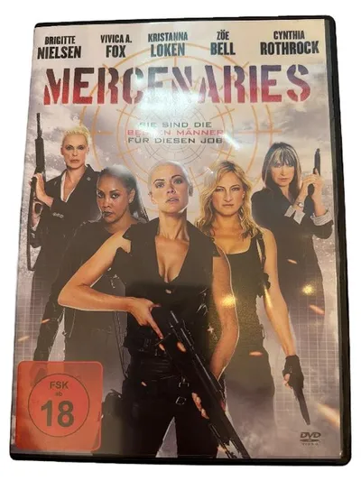 Mercenaries DVD Brigitte Nielsen Vivica A. Fox Actionfilm FSK 18